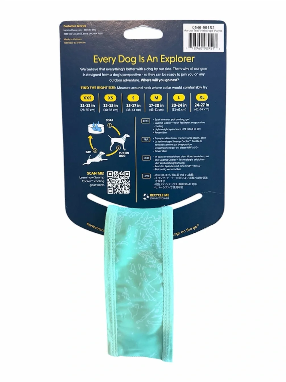 RuffWear swamp cooler